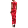 image:imagePRETTYGARDEN Womens Summer Wedding Guest Maxi Dress 2026 Spring Formal Floral Mesh Sleeveless Bodycon Vacation Long DressesRed Floral